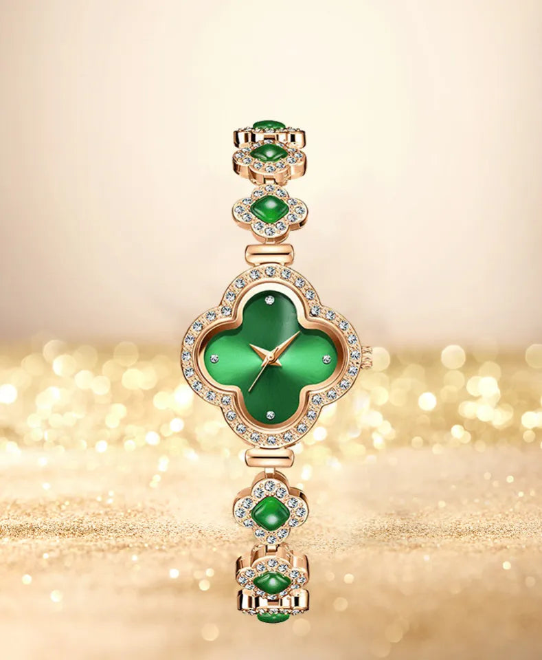 Luxury Women's  Four-leaf Clover watch