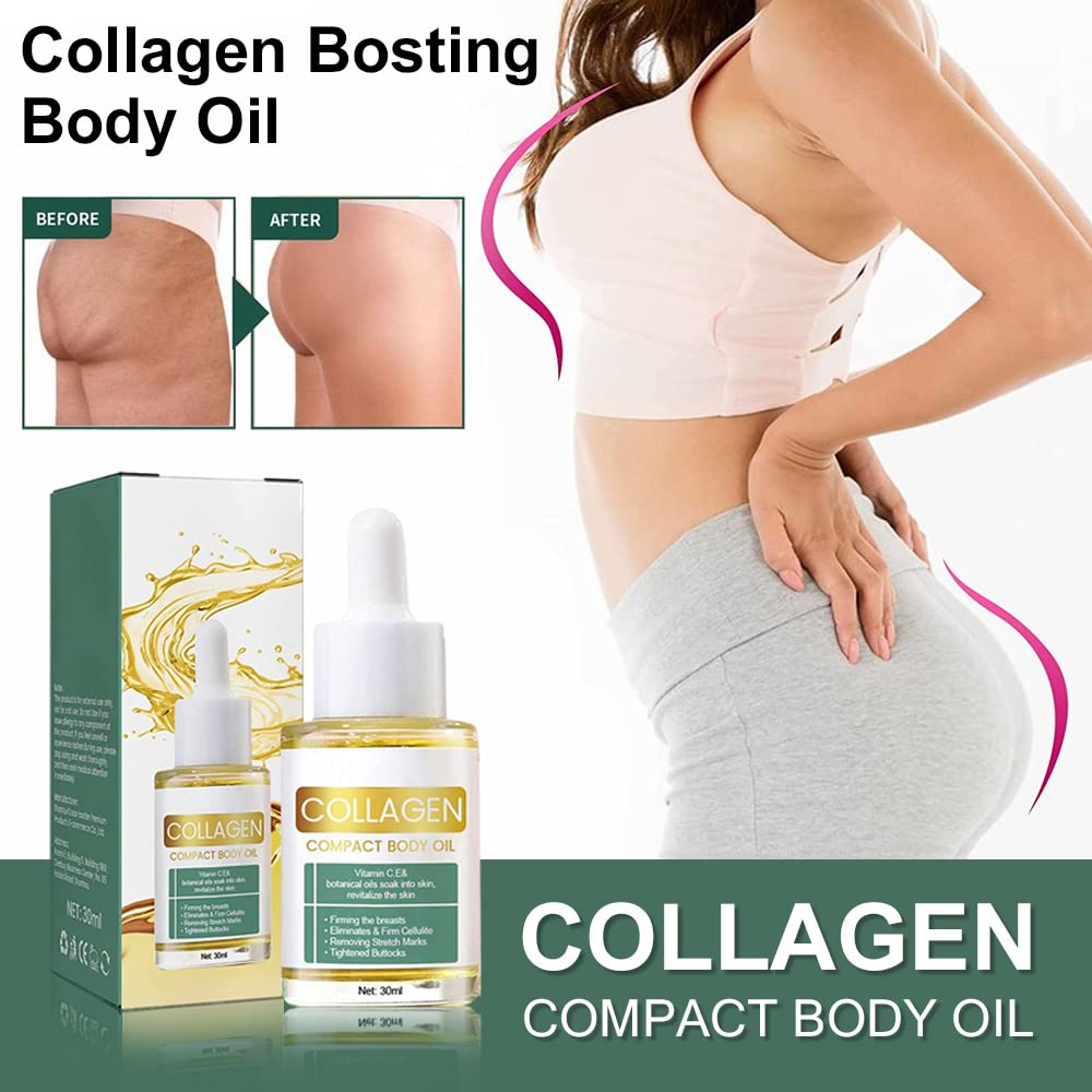 Collagen lifting body oil