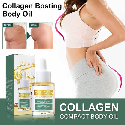 Collagen lifting body oil