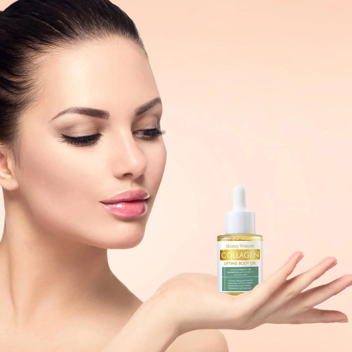 Collagen lifting body oil