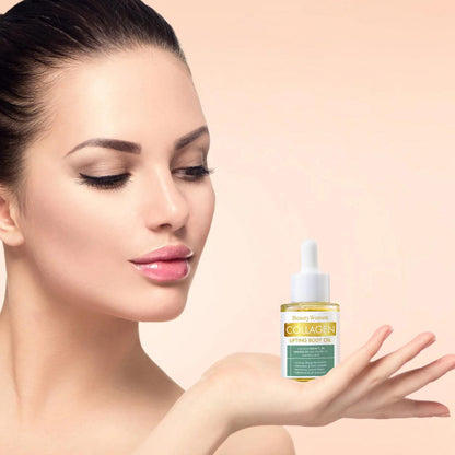 Collagen lifting body oil