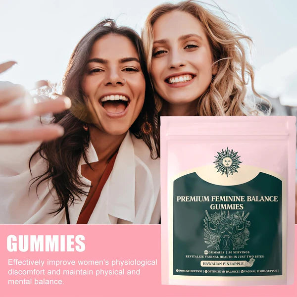Premium Feminine Balance Gummies for Women - Pineapple Gummies