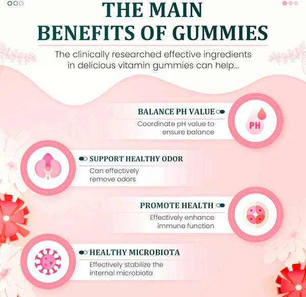 Premium Feminine Balance Gummies for Women - Pineapple Gummies