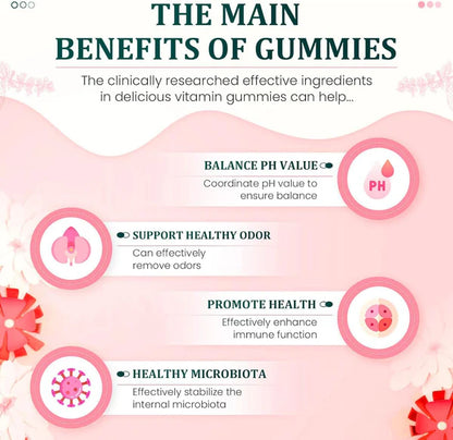 Premium Feminine Balance Gummies for Women - Pineapple Gummies