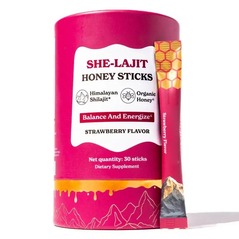 Strawberry Honey sticks shilajit for Women