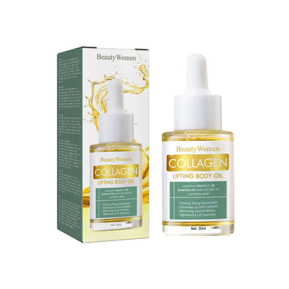 Collagen lifting body oil