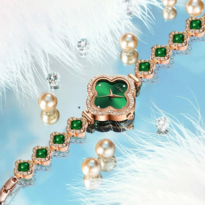 Luxury Women's  Four-leaf Clover watch