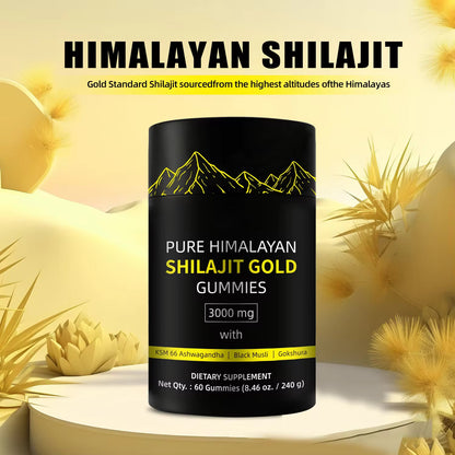 Pure Himalayan Shilajit Gummies Gold