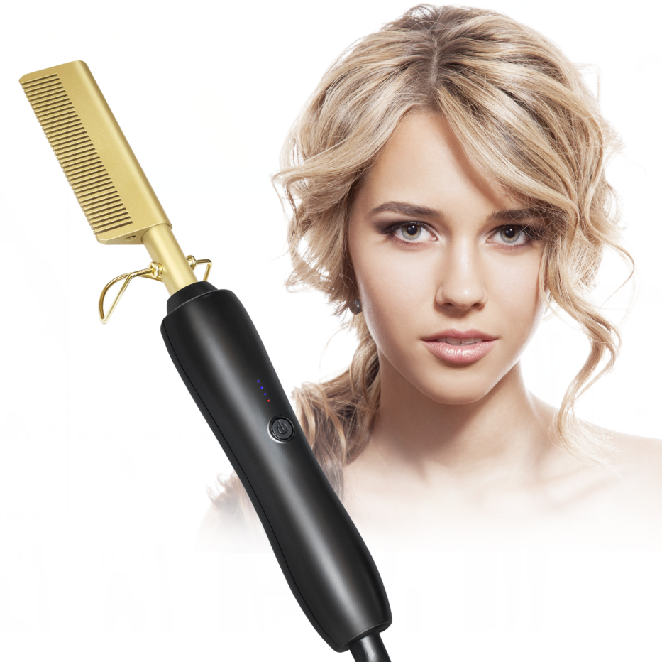 Hair Straightener electric Brush
