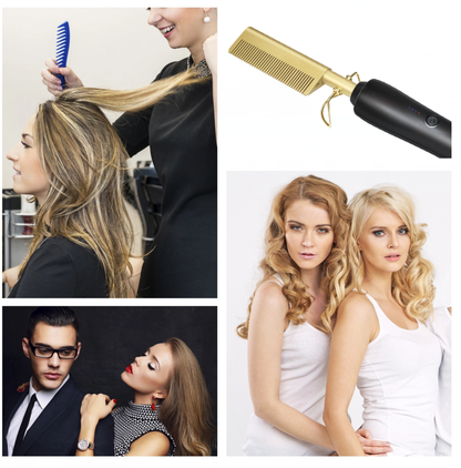 Hair Straightener electric Brush