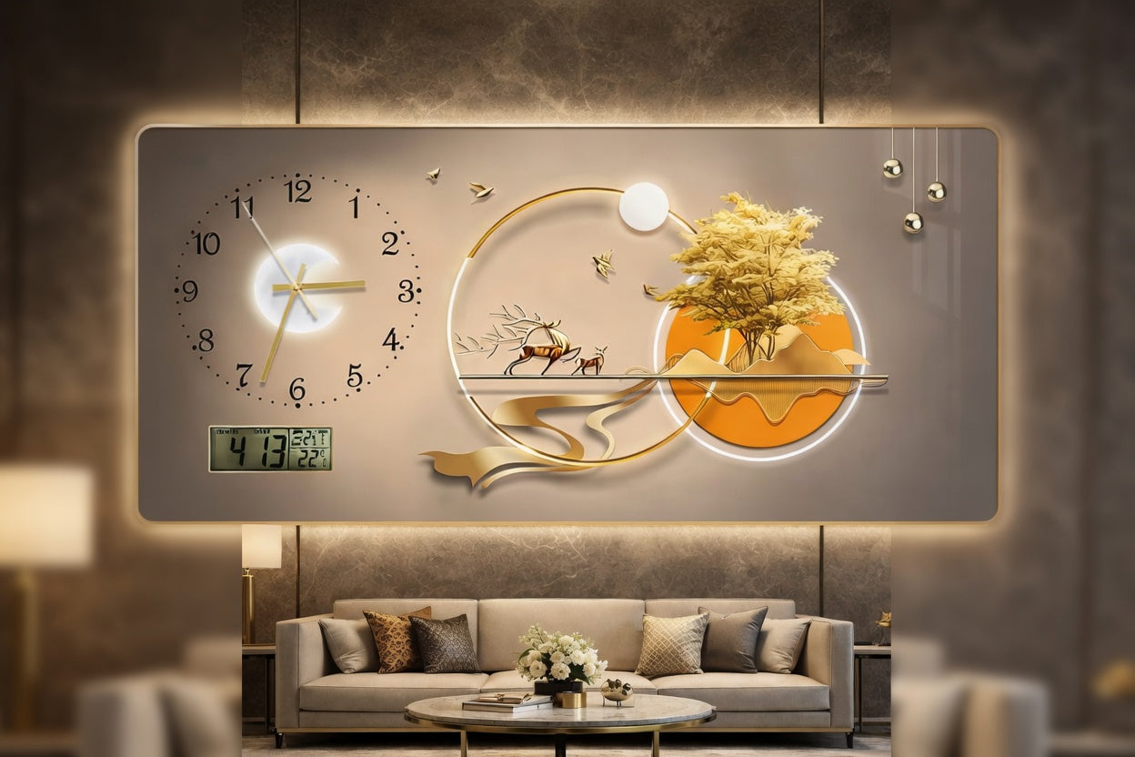 Modern Art Wall Clock