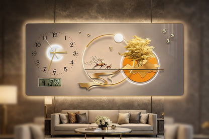 Modern Art Wall Clock