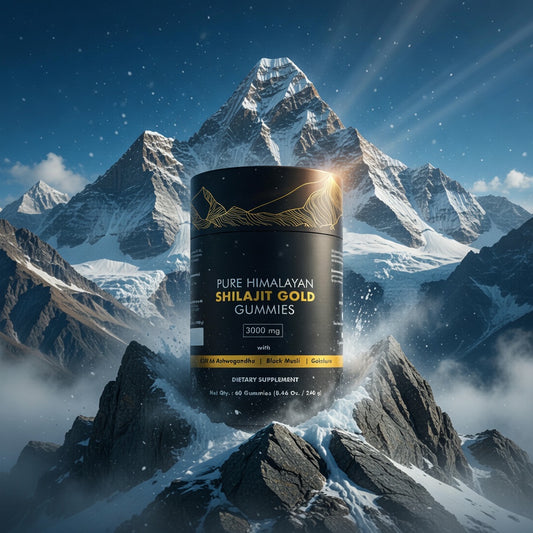Pure Himalayan Shilajit Gummies Gold
