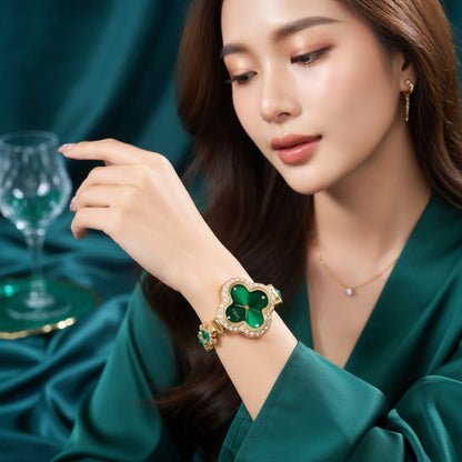 Luxury Women's  Four-leaf Clover watch