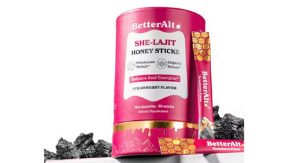 Strawberry Honey sticks shilajit for Women