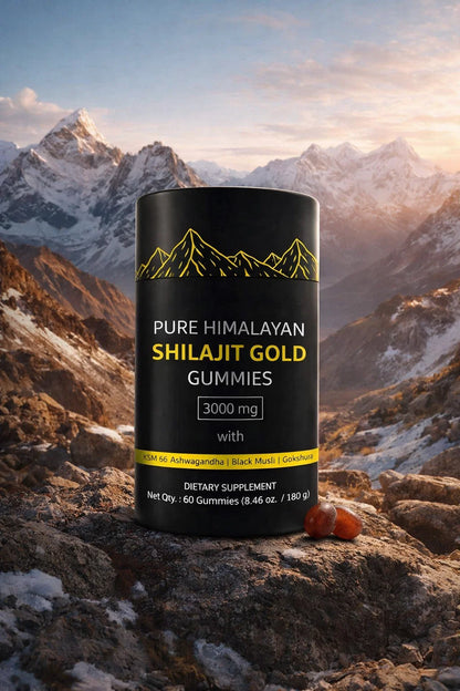 Pure Himalayan Shilajit Gummies Gold