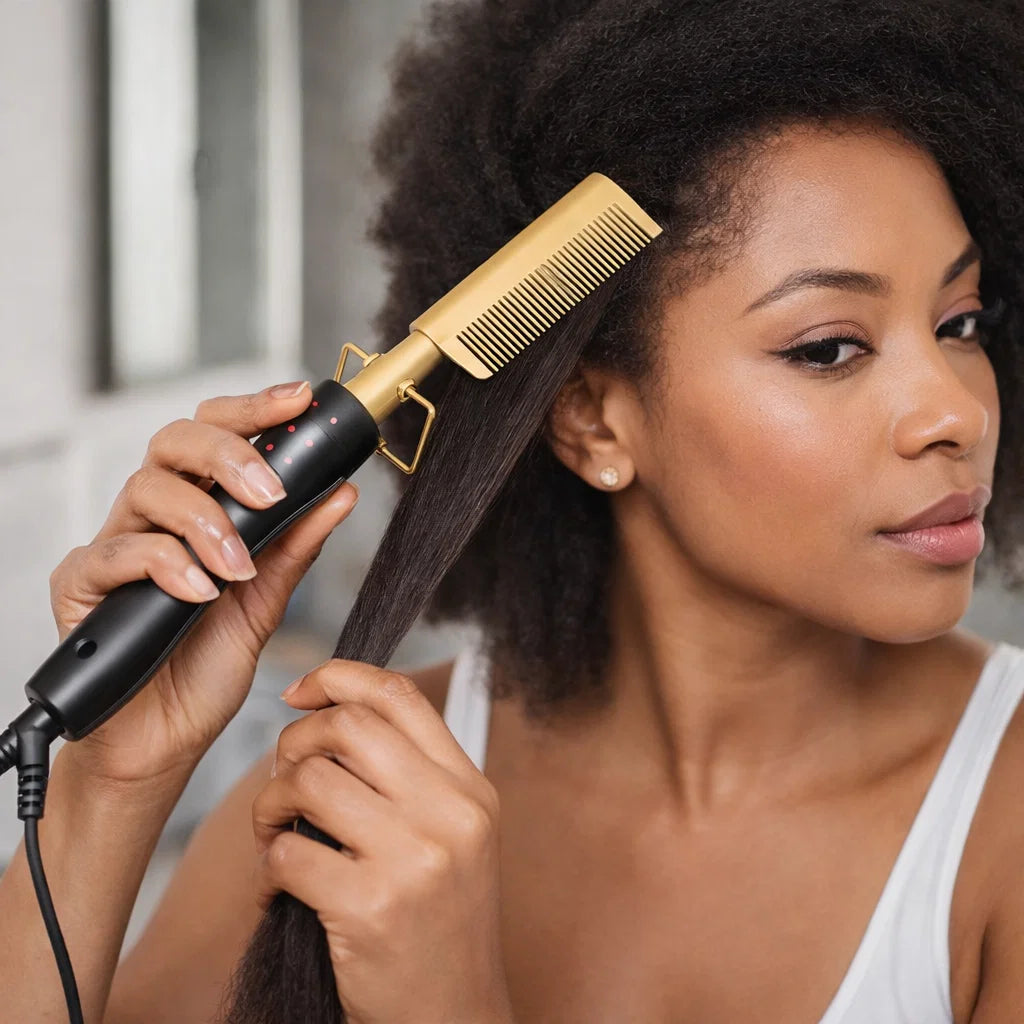 Hair Straightener electric Brush